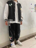 奧特曼男童褲子秋冬款2025新款帥氣兒童加絨褲中小童男孩韓版衛(wèi)褲童裝潮 黑色 90 建議80-90cm1歲半-2歲 曬單實(shí)拍圖