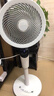艾美特（AIRMATE）【天鵝PRO MAX】語音空氣循環(huán)扇18檔直流變頻家用電風(fēng)扇落地扇一級能效負(fù)離子凈化 FA23-SRDI151 曬單實(shí)拍圖