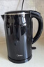 美的（Midea）電熱水壺開(kāi)水壺1.7L大容量0涂層燒水壺304不銹鋼雙層防燙無(wú)縫內膽快速燒水 MK-SH17M301C 曬單實(shí)拍圖