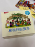 樂(lè )樂(lè )趣橡樹(shù)林的故事8冊大師經(jīng)典翻翻書(shū)低幼寶寶圖書(shū)繪本0-1-2-3-6歲波西和皮普作者動(dòng)物英語(yǔ)繪本幼兒園語(yǔ)言啟蒙精裝禮盒兒童繪本故事書(shū)籍不易撕爛 【8冊】橡樹(shù)林的故事（雙語(yǔ)認知啟蒙） 曬單實(shí)拍圖