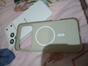 世詠（SHIYONG）適用蘋(píng)果17promax手機(jī)殼 iPhone17promax保護(hù)套Magsafe磁吸全包超薄磨砂硬殼防摔高級(jí)男女 巖白色 曬單實(shí)拍圖