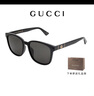古馳（GUCCI）墨鏡時(shí)尚太陽(yáng)鏡方框高級感潮流墨鏡GG0637SK 001 5 曬單實(shí)拍圖