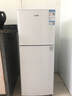 志高（CHIGO）志高家用節能冰箱中型雙門(mén)冰箱出租屋冷藏冷凍環(huán)保迷你冰箱辦公室公寓租房宿舍低噪電冰箱 S198 奶白鏡面特賣(mài)款【一級能效】 曬單實(shí)拍圖