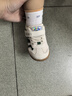 泰蘭尼斯秋季童鞋女寶寶學(xué)步鞋軟底機能鞋嬰兒鞋子男童透氣面包鞋白綠24碼 曬單實(shí)拍圖