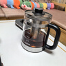 蘇泊爾（SUPOR）養(yǎng)生壺 1.5L煮茶器 玻璃花茶壺 316L不銹鋼恒溫電水壺?zé)畨?保溫煮茶壺黑茶 SW-15YJ32 曬單實(shí)拍圖