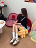 Dickies德訓鞋女鞋2025秋冬新款芭蕾風(fēng)休閑鞋女板鞋百搭配裙串珠平底單鞋 米色 38 曬單實(shí)拍圖
