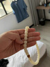 玉貝莎（YUBEISHA）保真原生態(tài)正品白玉菩提根菩提手串雙圈文玩男女手持佛珠手鏈 【雪域飛霜】10*11mm 曬單實(shí)拍圖