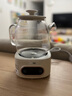 美的（Midea）0膠水全玻璃全自動(dòng)養生壺 1.2L大容量辦公室多功能茶漏煮茶壺 燒水壺24h恒溫可煮小米 1.2L 0膠水全玻璃帶濾網(wǎng)MK-YS12B102 曬單實(shí)拍圖