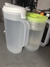 彩致（CAIZHI）冰箱涼水壺大容量冷水壺耐熱加厚塑料涼白開檸檬水扎壺2L CZ6606 曬單實(shí)拍圖