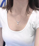 央創(chuàng  )時(shí)尚中國黃金銀項鏈女生2025新款輕奢生日禮物女士女友女朋友老婆S925 曬單實(shí)拍圖
