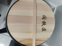 閻鐵匠章丘炒鍋鐵鍋炒菜鍋無涂層老式熟鐵鍋 錘印輕量款木把32cm已開鍋 曬單實拍圖
