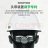 梅思安安全帽國標工地領導工人頭盔ABS透氣旋鈕調節(jié)紅色針織布吸汗帶1頂可印字 曬單實拍圖