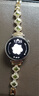 watchbond適用華為手表gt4/GT5表帶watch5女款41mm施華洛gt3新款watch gt4閃鉆金屬gt5pro/42女士18mm四葉草 【施華洛】四葉草-鏈式小橢圓-淺金+香檳金接頭  曬單實(shí)拍圖