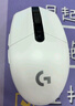 羅技（G）G304 LIGHTSPEED無(wú)線(xiàn)鼠標 游戲鼠標 輕質(zhì)便攜 絕地求生FPS鼠標英雄聯(lián)盟LOL吃雞 生日禮物 白色 曬單實(shí)拍圖