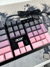 宏碁（acer）OKW213機械鍵盤(pán)108鍵全鍵無(wú)沖有線(xiàn)側刻鍵盤(pán)鼠標套裝RGB背光旋鈕電腦電競游戲辦公鍵盤(pán) 黑莓粉側刻【全鍵無(wú)沖】 茶軸（游戲辦公兼容） 曬單實(shí)拍圖