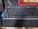 羅技（Logitech）K845機(jī)械鍵盤 有線鍵盤 辦公電腦打字鍵盤  電競(jìng)游戲發(fā)光全尺寸個(gè)性化定制鍵帽 K845青軸+極晝透光鍵帽+桌墊 曬單實(shí)拍圖