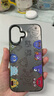 江銘 適用蘋果16手機(jī)殼iphone16保護(hù)套全包防摔男女款創(chuàng)意保護(hù)殼彩銀殼多色小怪獸 曬單實(shí)拍圖