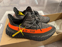 阿迪達斯 （adidas）三葉草Yeezy春夏透氣減震椰子350V2灰橙父親節禮物HQ7045   48.5 曬單實(shí)拍圖