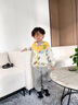 G.DUCKKIDS小黃鴨童裝男童外套春秋款兒童秋裝外套卡通加絨男寶寶連帽風(fēng)衣 恐龍寬綠色 80 建議75-85cm9-12月 曬單實(shí)拍圖