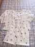 浪莎睡衣女月子服純棉7A抑菌防螨舒適100%棉孕婦睡衣可調節哺乳家居服 曬單實(shí)拍圖