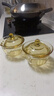 CORELLE BRANDS康寧玻璃燉盅一人一盅小燉煮粥鍋隔水燉鍋帶蓋碗內(nèi)膽蒸蛋羹碗燕窩 【晶鉆玻璃燉盅】 450ml 2個 曬單實拍圖