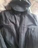 蕉下（beneunder）沖鋒衣三合一氣絨服男戶(hù)外防風(fēng)防水LS19924圣誕節禮物漫暮黑XXL 曬單實(shí)拍圖