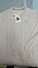 杰克·瓊斯（JACK&JONES）25年男裝秋季長(cháng)袖t恤男華夫格涼感純色亨利領(lǐng)口字母刺繡打底衫T恤 G01石灰花灰 L （180） 曬單實(shí)拍圖