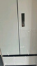美的（Midea）M60系列520純平全嵌法式多門(mén)四開(kāi)門(mén)一級家用冰箱超薄雙系統循環(huán)大容量BCD-520WUFPZM(E)白國家補貼 曬單實(shí)拍圖