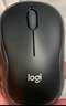 羅技（Logitech）M185鼠標 無(wú)線(xiàn)鼠標 辦公鼠標 對稱(chēng)鼠標 黑色灰邊 帶無(wú)線(xiàn)2.4G接收器 曬單實(shí)拍圖
