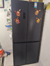 TCL 408升十字對開(kāi)四開(kāi)門(mén)分區養鮮一級能效雙變頻風(fēng)冷無(wú)霜大容量超薄家用電冰箱國家補貼BCD-408WPJD 曬單實(shí)拍圖