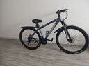 永久鋁合金自行車成人山地車公路賽車單車騎行變速中學(xué)生初中青少年 【鋼架】鐳射貼花+輻條+冰川灰 27.5寸【推薦175-185CM】 24速【線碟】送貨上門 曬單實(shí)拍圖