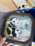 蜀中瑰寶蜀繡伴手禮熊貓刺繡雙面繡出國送外國人的中國特色禮物成都紀念品 節節高熊貓-禮盒裝 曬單實(shí)拍圖