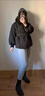棉致收腰羽絨棉服女短款2025年新款小個(gè)子時(shí)尚流行顯瘦冬季羽絨棉衣外 黑色 M 曬單實(shí)拍圖