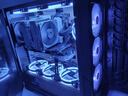 Thermalright(利民) TL-C12C-S X3 黑色argb12cm機箱幻彩低噪風扇ARGB 4PIN PWM 1550轉速 三連包 曬單實拍圖