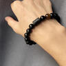 BJYL十二星座男士手鏈男款潮流時(shí)尚黑曜手串珠子轉運珠男生日禮物男友 星座下單備注【不備注隨機發(fā)】 曬單實(shí)拍圖