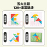 得力（deli）七巧板磁性幾何圖形數學(xué)兒童男女孩  開(kāi)學(xué)玩具生日禮物YQ127 曬單實(shí)拍圖