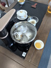 美的（Midea）煮茶器茶臺燒水壺一體自動(dòng)上水茶盤(pán)電茶壺煮茶燒水壺消毒三合一保溫茶桌茶飲機 【雙頭茶盤(pán) | 9段控溫】MK-C13 0.7L 曬單實(shí)拍圖