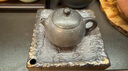 墨守粗陶簡約創(chuàng)意心經陶瓷壺承干泡臺儲水式復古壺托盤養(yǎng)壺茶墊干泡盤 七結四方-鎏金壺承 曬單實拍圖