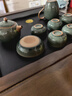 琦軒源功夫茶具整套高檔家用辦公室會(huì )客陶瓷泡茶神器哥窯茶壺茶杯套裝 曬單實(shí)拍圖
