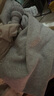 名創(chuàng  )優(yōu)品（MINISO）直筒褲男重磅休閑潮流春秋季青少年寬松百搭垂感衛褲 麻灰 3XL 曬單實(shí)拍圖
