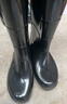 特高筒雨鞋男士防滑耐磨雨靴加絨保暖水鞋男長(cháng)筒勞保雨靴防水套鞋 8088特高-黑色 41 曬單實(shí)拍圖