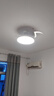美的（Midea）風(fēng)扇燈餐廳吊扇燈led臥室燈隱形扇葉遙控三防燈具熟睡風(fēng)包安裝 曬單實(shí)拍圖