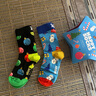 Happy Socks童襪春夏棉襪假日禮物中筒襪2雙裝禮盒 假日禮物禮盒 2雙 均碼 4-6Y 曬單實(shí)拍圖