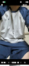 松山棉店小輕松睡衣套裝莫代爾棉夏季薄款短袖家居服男士-灰色XL 曬單實拍圖
