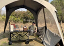 Naturehike挪客云界自立速開(kāi)鈦黑膠天幕帳篷戶(hù)外露營(yíng)野餐防雨防曬穹頂涼亭 曬單實(shí)拍圖