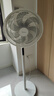 美的（Midea）【颶風(fēng)節能】七葉柔風(fēng)立式電風(fēng)扇/家用輕音落地扇/臺式小型風(fēng)扇/大風(fēng)力遙控定時(shí)搖頭風(fēng)扇 SAH35BSJ 曬單實(shí)拍圖