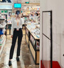 dp白色長(cháng)袖襯衫女職業(yè)裝工裝修身免燙100純棉襯衣商務(wù)正裝工作服 DP01【方領(lǐng)】暗門(mén)襟 39 曬單實(shí)拍圖