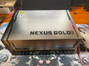 金河田（Golden field）Nexus Gold 1050W 黑 ATX3.1臺式電腦電源 金牌雙認證/12V-2*6/日系主電容/穩壓5090D顯卡/壓紋線(xiàn) 曬單實(shí)拍圖