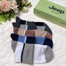 JEEP襪子男【100%純棉+10A抗菌】防臭襪春夏中筒運動(dòng)耐磨全棉休閑襪 曬單實(shí)拍圖