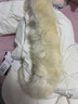 太平鳥(niǎo)女裝冬季毛領(lǐng)一手長(cháng)羽絨服A1ACD4550 米白 S 曬單實(shí)拍圖